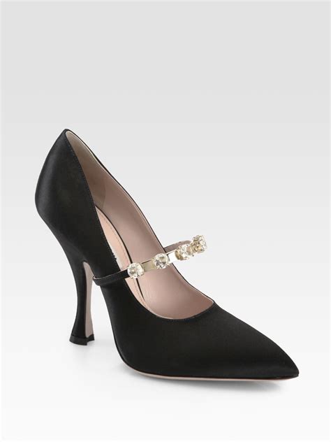 jewel pumps miu miu made to order|Women's pumps shoes .